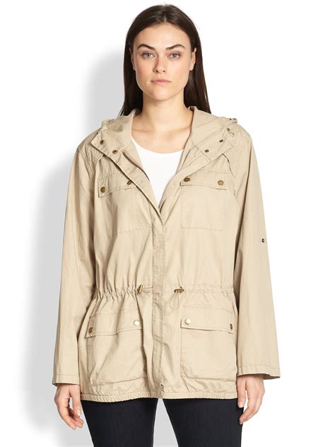 michael kors anorak silhouette.